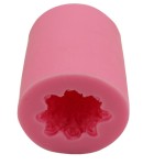 玫瑰蜡烛模具供应商-3D花圆柱