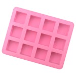 冰块模具厂家-12腔方形食品级