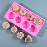 花形模具厂家-8腔烘焙果冻
