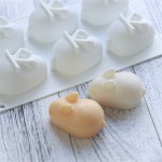 兔子蛋糕模具供应商-6腔3D兔造型