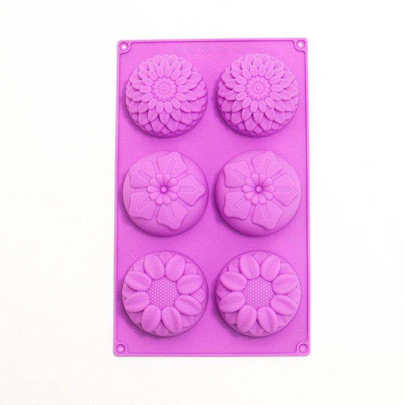 Soap Mold Supplier - Flower Shape High Temperature