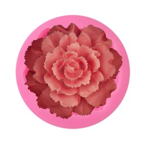 Soap Mold Manufacturer - Round Carnation Flower