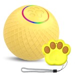 猫玩具批发-互动发声跳球