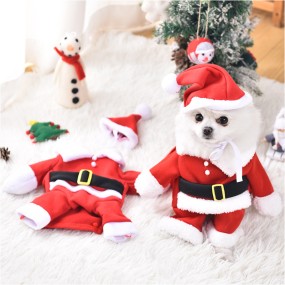 Christmas Dog Clothes Manufacturer - OEM Small Upright Outwear