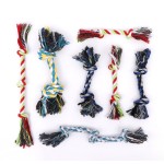 宠物绳玩具厂家-打结棉绳全尺寸