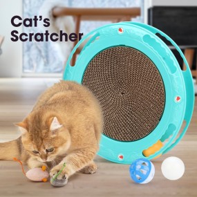 Cat Scratching Board Factory - OEM Turntable Claw Sharpening