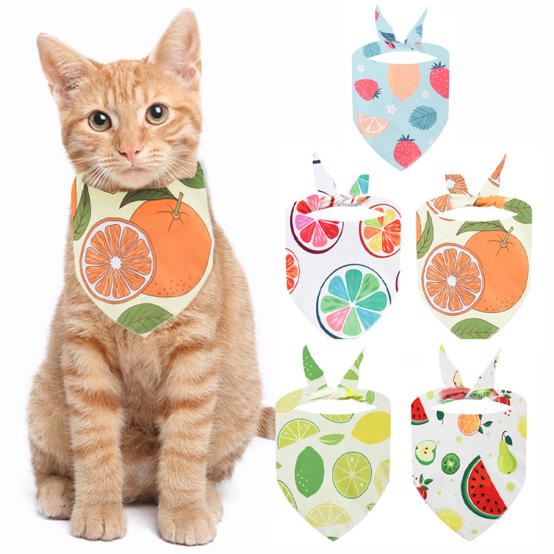 Pet Bandanas Wholesale - OEM Digital Printing Summer Fruit