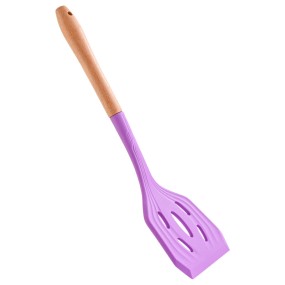 Kitchen Turner Supplier - Wooden Handle Non-Stick