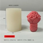 玫瑰蜡烛模具供应商-花束情人节款