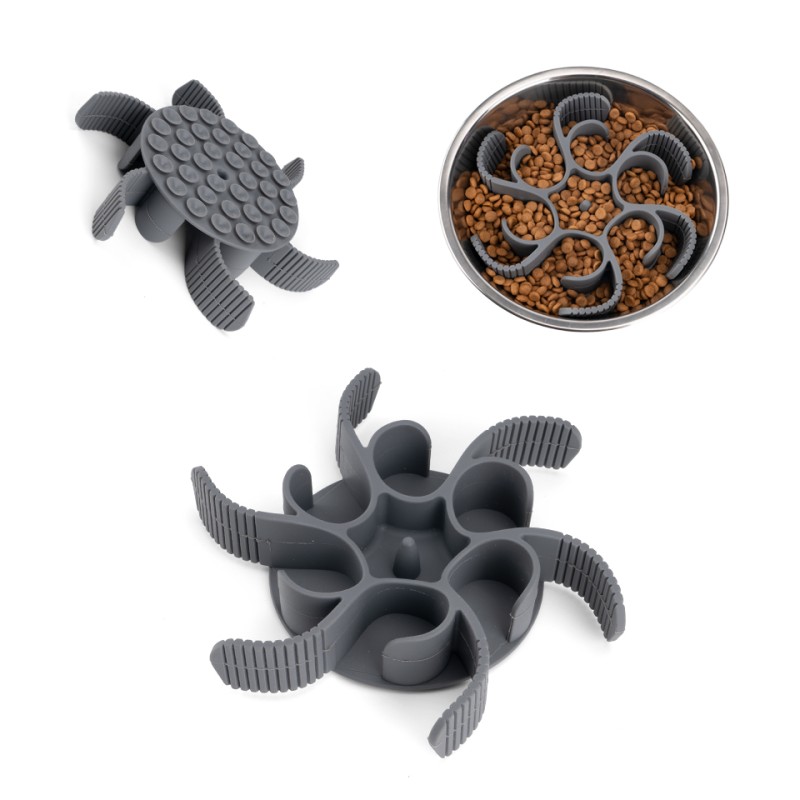 Slow Feeder Bowl Manufacturer - Silicone Spiral Pet Bowl