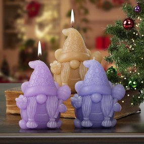 Christmas Candle Mold Supplier - 3D Elf Decoration
