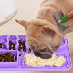 宠物喂食碗供应商-防滑舔食垫食品级