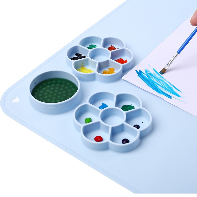 Artist Paint Mat Factory - Washable BPA-Free Easy Clean