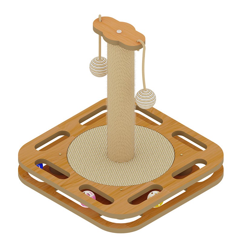 Cat Toy Manufacturer - OEM Vertical Turntable Hemp