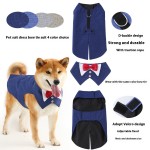 狗服装厂家-四色亚麻领结