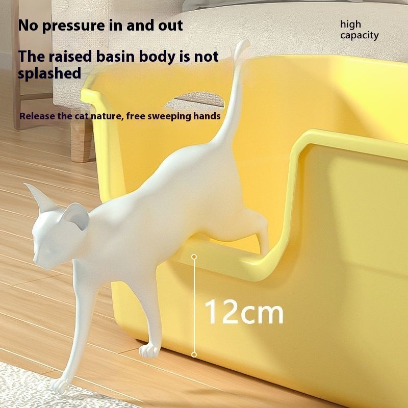 Cat Litter Box Wholesale - OEM Oversized Anti-Splash