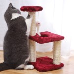 猫抓柱厂家-三层剑麻柱