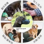 狗嘴套厂家-硅胶犀牛防咬款