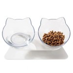 高架猫碗供应商-15度倾斜双碗