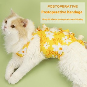Pet Surgical Clothing Supplier - Sterilization Anti-Licking Postoperative