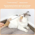 互动猫玩具供应商-木柄可换羽毛