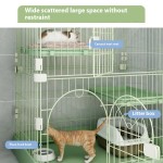 猫别墅供应商-大型室内塑料宠物屋
