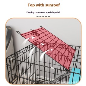 Indoor Cat Cage Manufacturer - Foldable Multi-Layer Metal