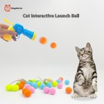 猫玩具发射器厂家-弹性静音球毛球枪