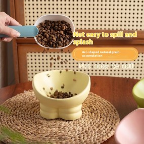 Ceramic Pet Bowl Factory - Large Diameter Portable Anti-Knock