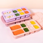 婴儿食品盘供应商-铂金硅胶冷冻泥