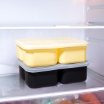 长方形冰格厂家-4格黄油威士忌模具