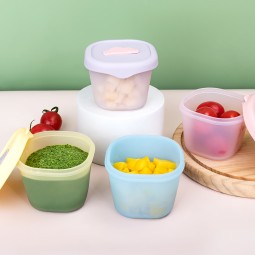 零食容器厂家-防漏可堆叠午餐