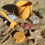 沙滩玩具供应商-硅胶桶铲6模具