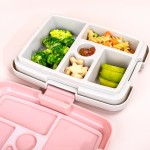 午餐盒套装厂家-塑料微波便当盒