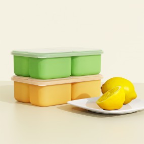 Baby Food Tray Manufacturer - 4 Compartment Microwave Safe