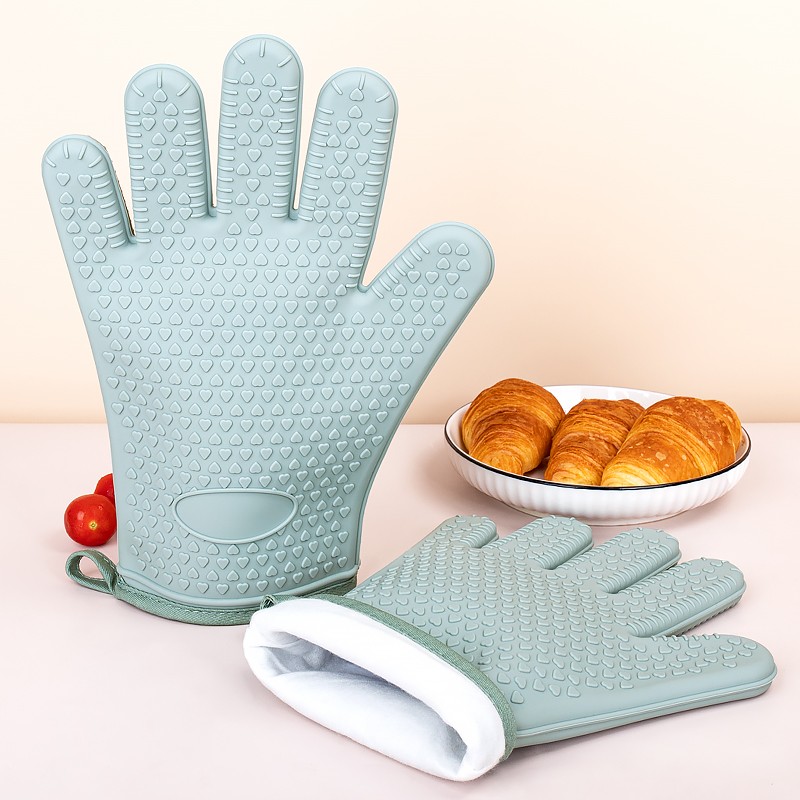 BBQ Gloves Supplier - Waterproof Silicone Cooking