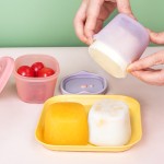婴儿零食盒厂家-盖印花设计食品碗