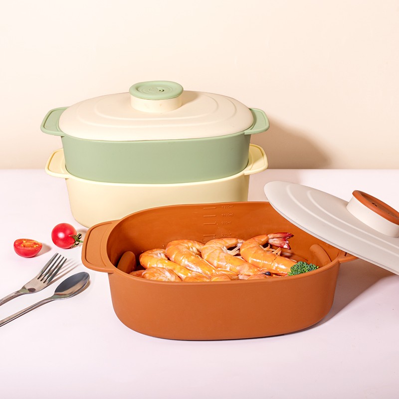 Cooking Pots Supplier - Non-Adhesive Silicone Handled