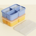 婴儿食品盘厂家-4格微波安全