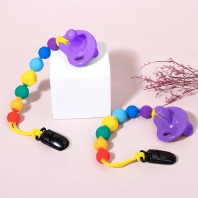 Baby Pacifier Supplier - Food Grade Teething Bead Toy