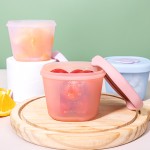 婴儿零食盒厂家-盖印花设计食品碗
