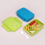 食品容器供应商-塑料防漏5格