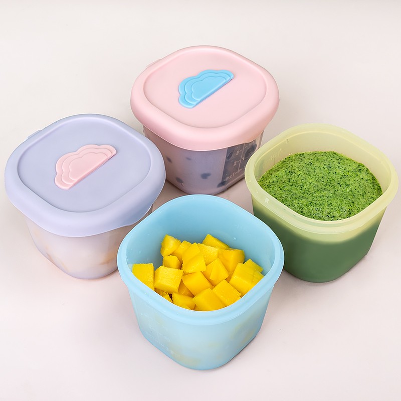 Baby Food Container Supplier - 120ml Unbreakable Microwavable