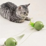 猫玩具球生产商-训练逗趣绳球