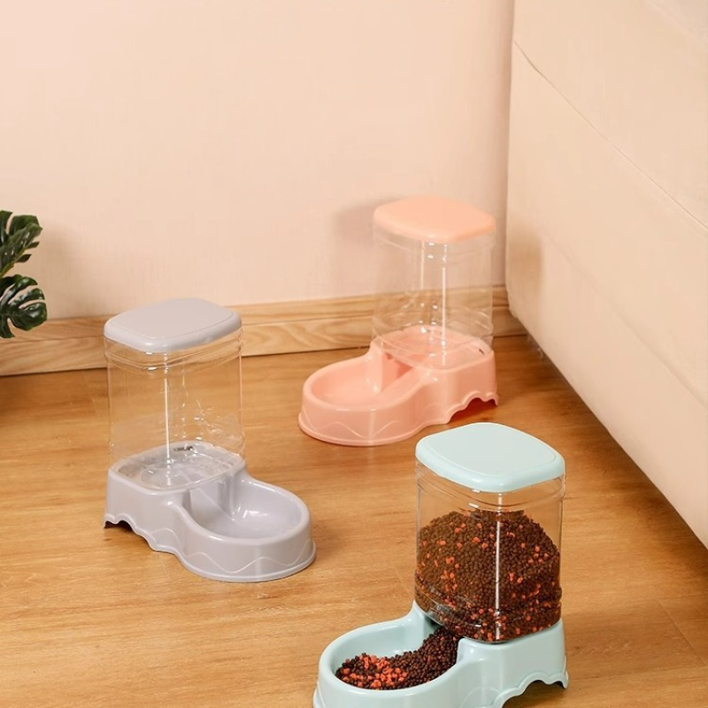Pet Feeder Set Manufacturer - OEM 3.8L Gravity Dispenser
