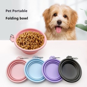 Pet Bowls Manufacturer - OEM 350ml Silicone Collapsible