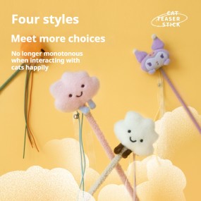 猫玩具厂家-互动环保毛绒