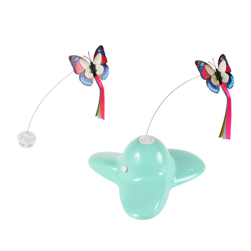 Electric Cat Toy Manufacturer - OEM Interactive Butterfly Design