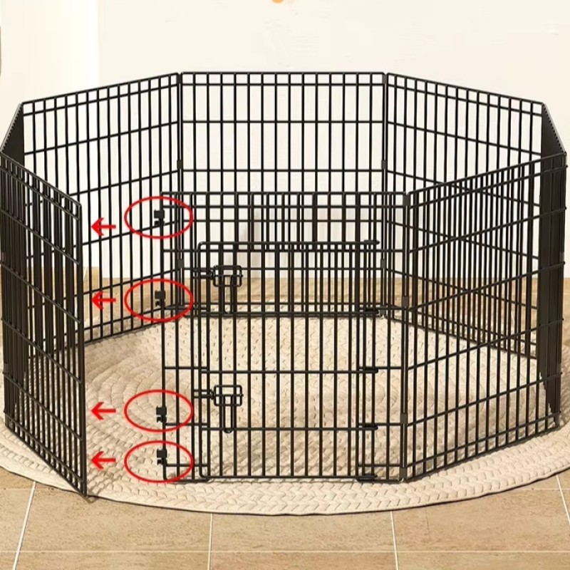 Dog Cages Factory - OEM Durable Metal Wire Crate