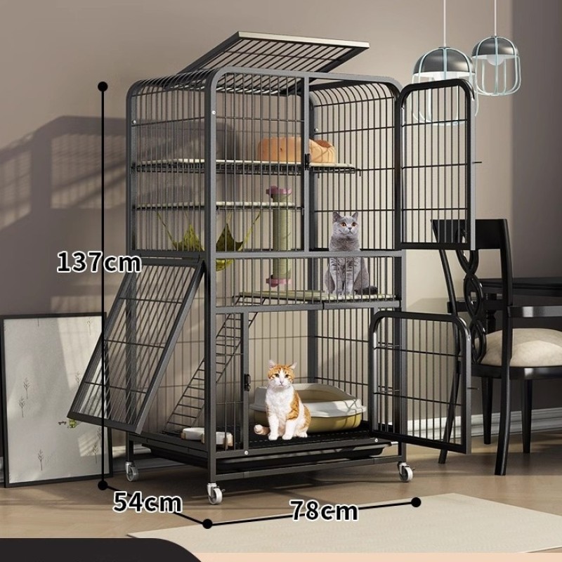 Cat Cages Manufacturer - OEM Indoor Luxury Metal Kennels